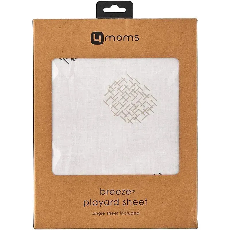 4 Moms - Breeze Cotton Playard Sheet, White