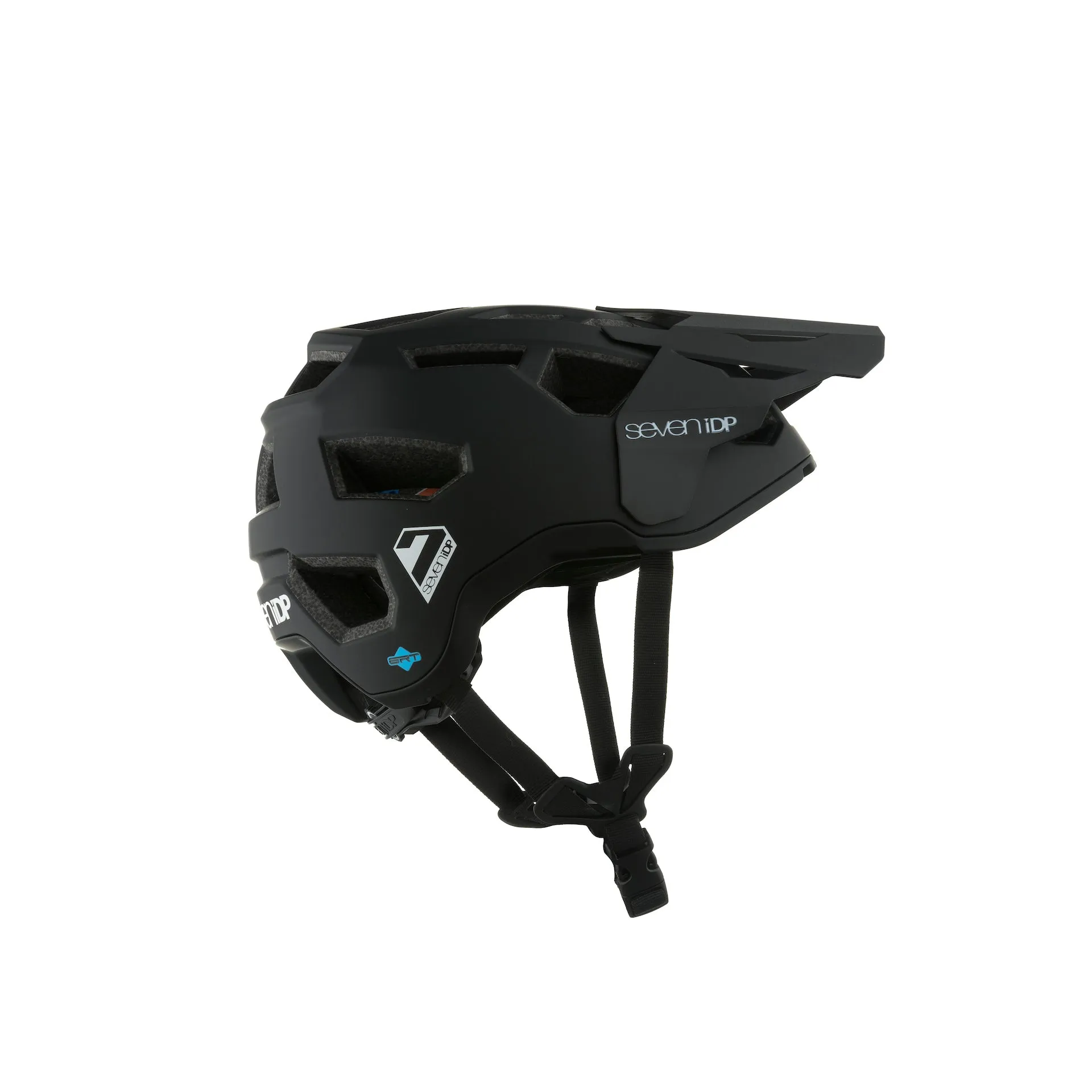 7 iDP Project 21 Trail MTB Helmet - Matt Black