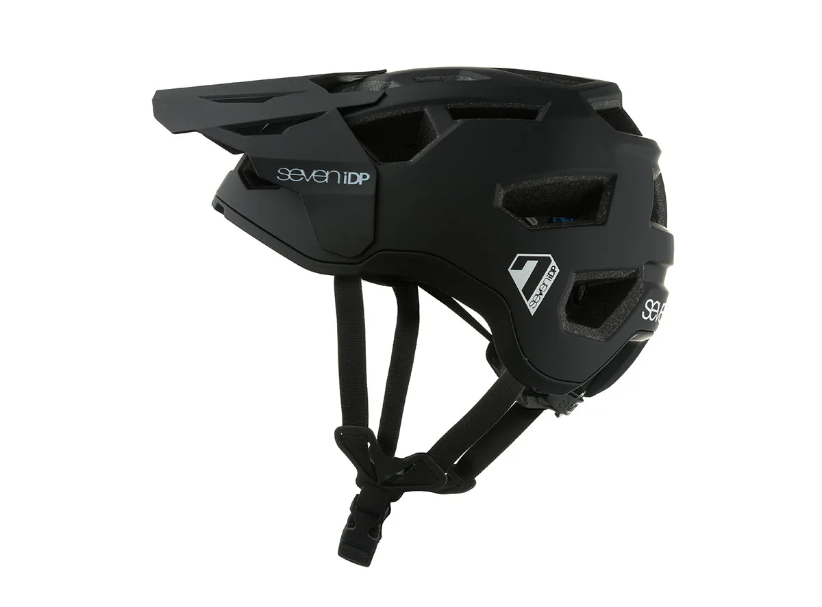 7 iDP Project 21 Trail MTB Helmet - Matt Black