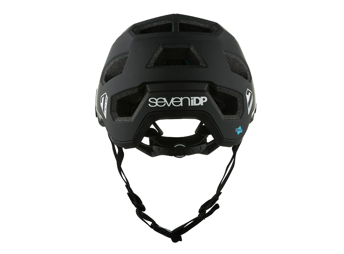 7 iDP Project 21 Trail MTB Helmet - Matt Black