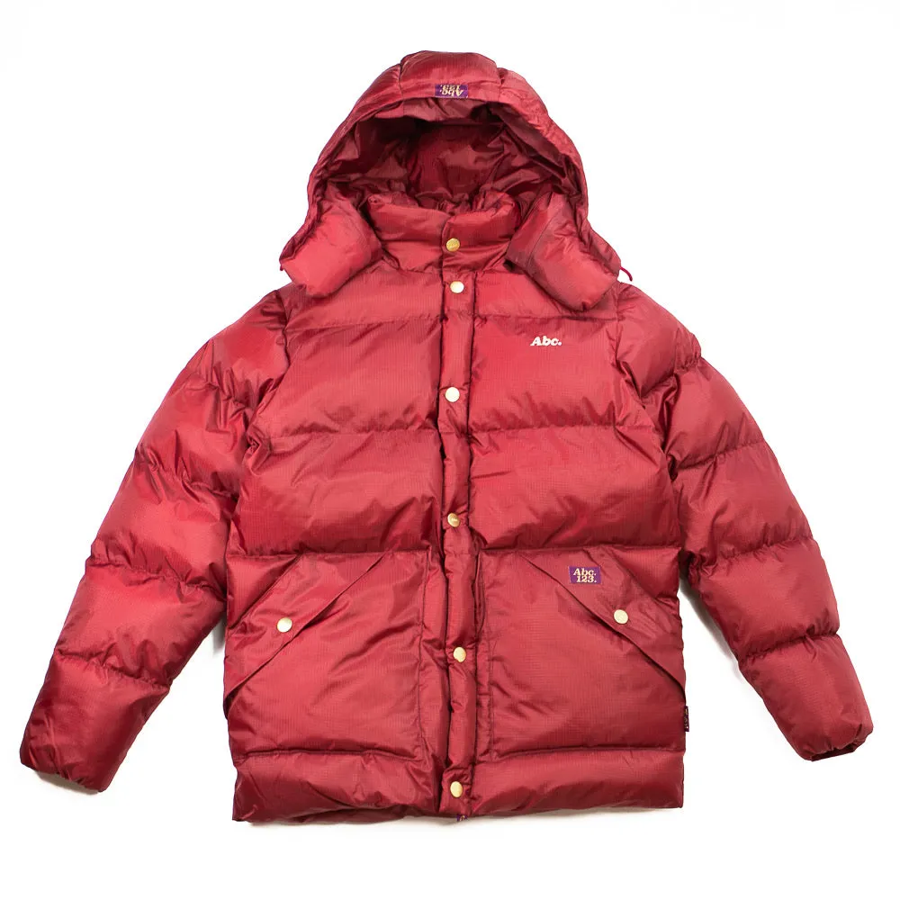 Abc 123 Puffer Jacket (Rhodolite Purple)