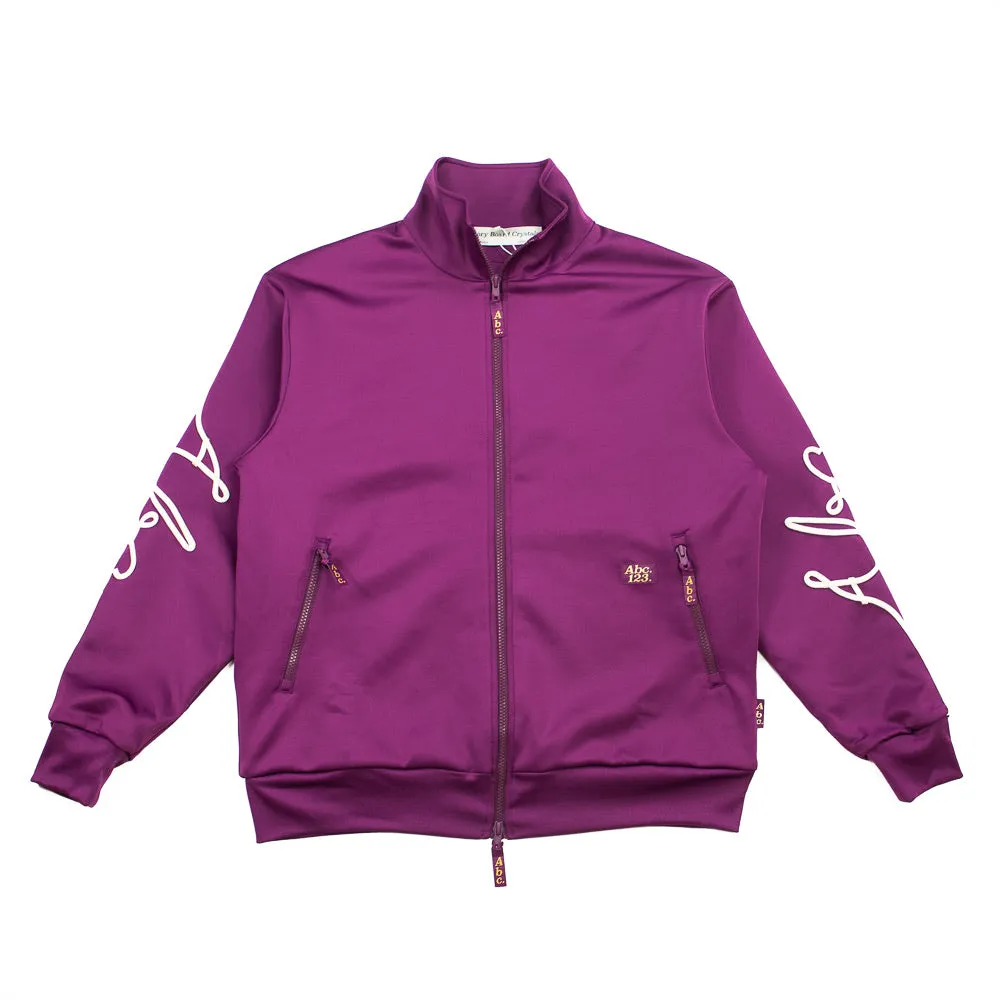 Abc. 123. Track Jacket (Purple)