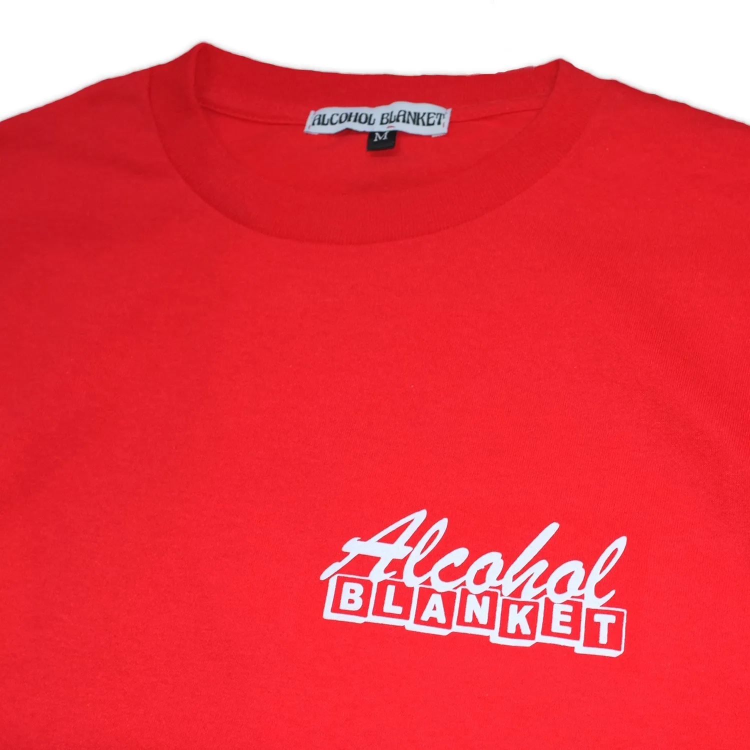 Alcohol Blanket Double Deuce T-Shirt Red