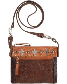 American West Women's Trail Rider Hip Crossbody Bag