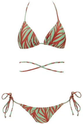 animal print miami bikini set MIAMI BIKINI SET COLAR LUREX