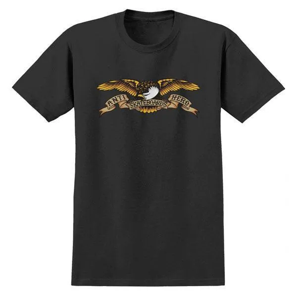 Anti Hero Skateboards Eagle Tee Black