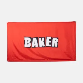 Baker Skateboards Logo Flag