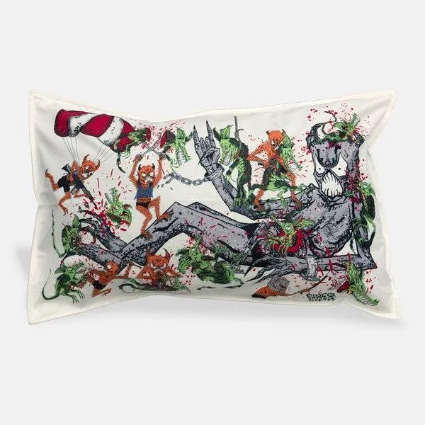 Baker Skateboards Neckface Toxic Rats Pillow Case