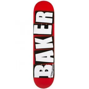 Baker Skateboards OG White Logo Deck 8.5