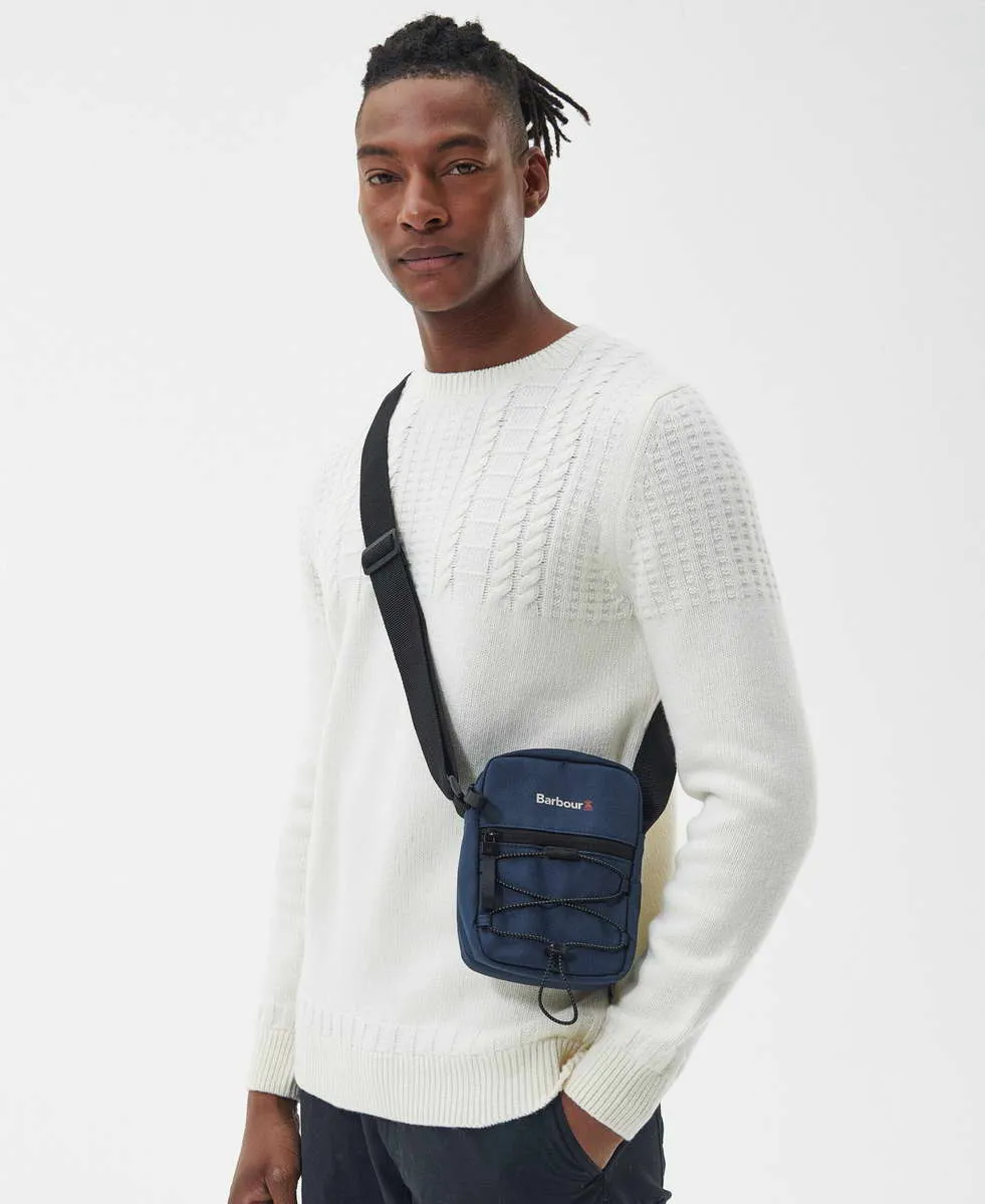 Barbour Arwin Canvas Crossbody Bag - Navy - Gillanders.ie Town & Country Clothing