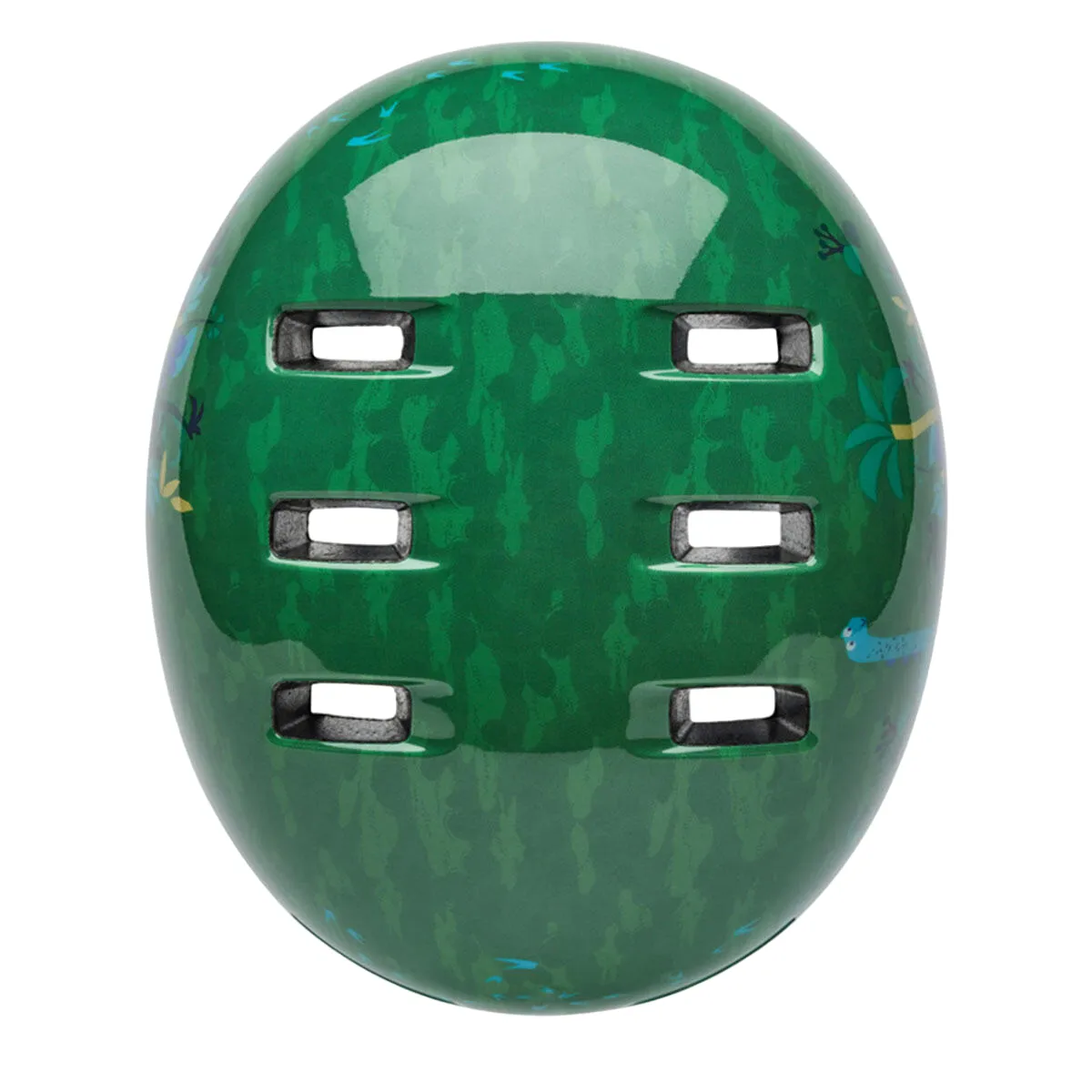 Bell Lil Ripper Child Helmet - Dino Den - Gloss Green