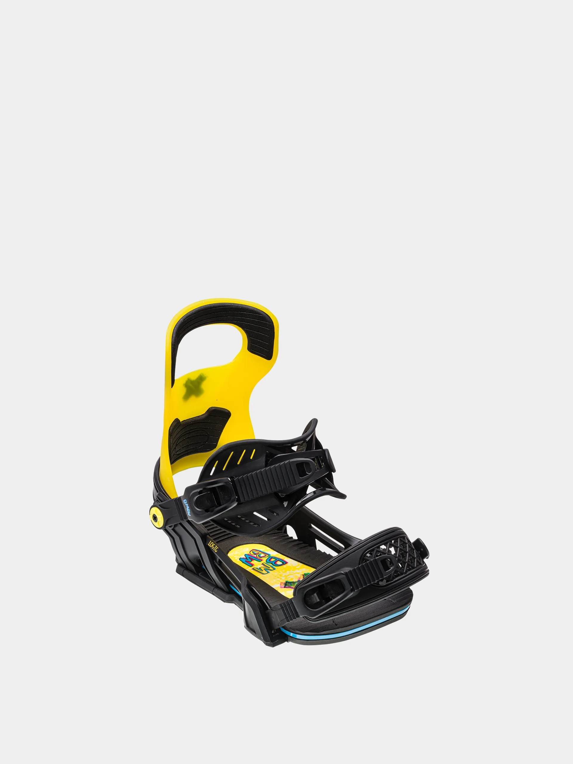 Bent Metal Logic Snowboard bindings (yellow)