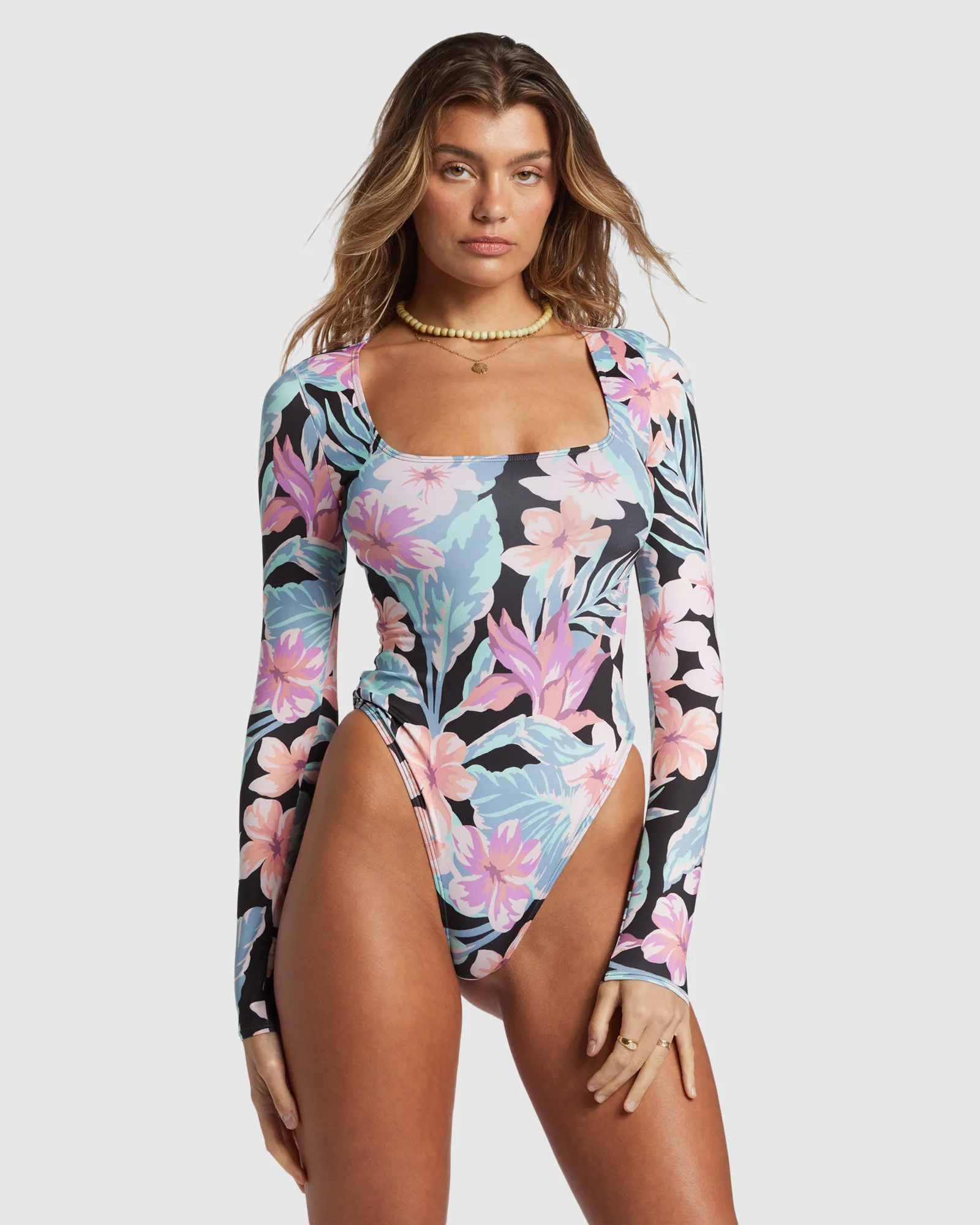 Billabong Nights In Paradise Bodysuit Rash Vest - Multi | SurfStitch