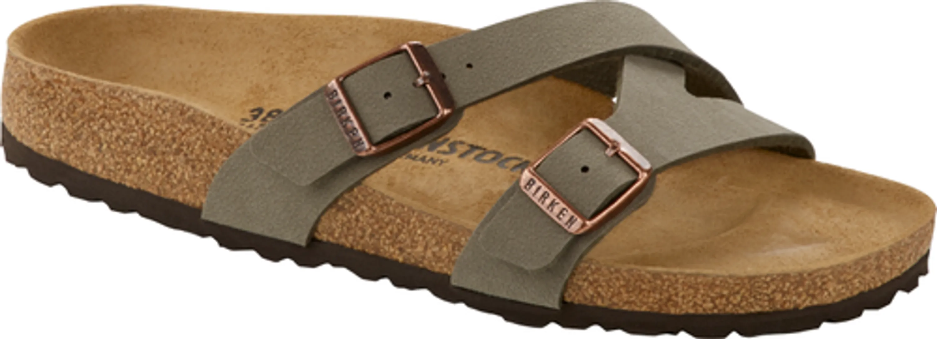 Birkenstock Yao Balance mules beige Birko-Flor nubuck