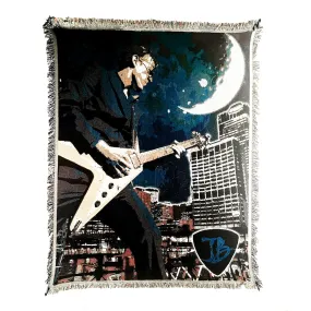 Blues Skyline Blanket