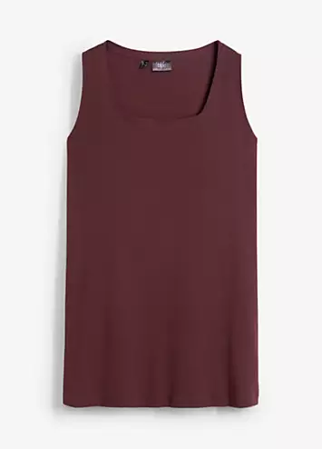 bonprix Sleeveless Cotton Top | Grattan