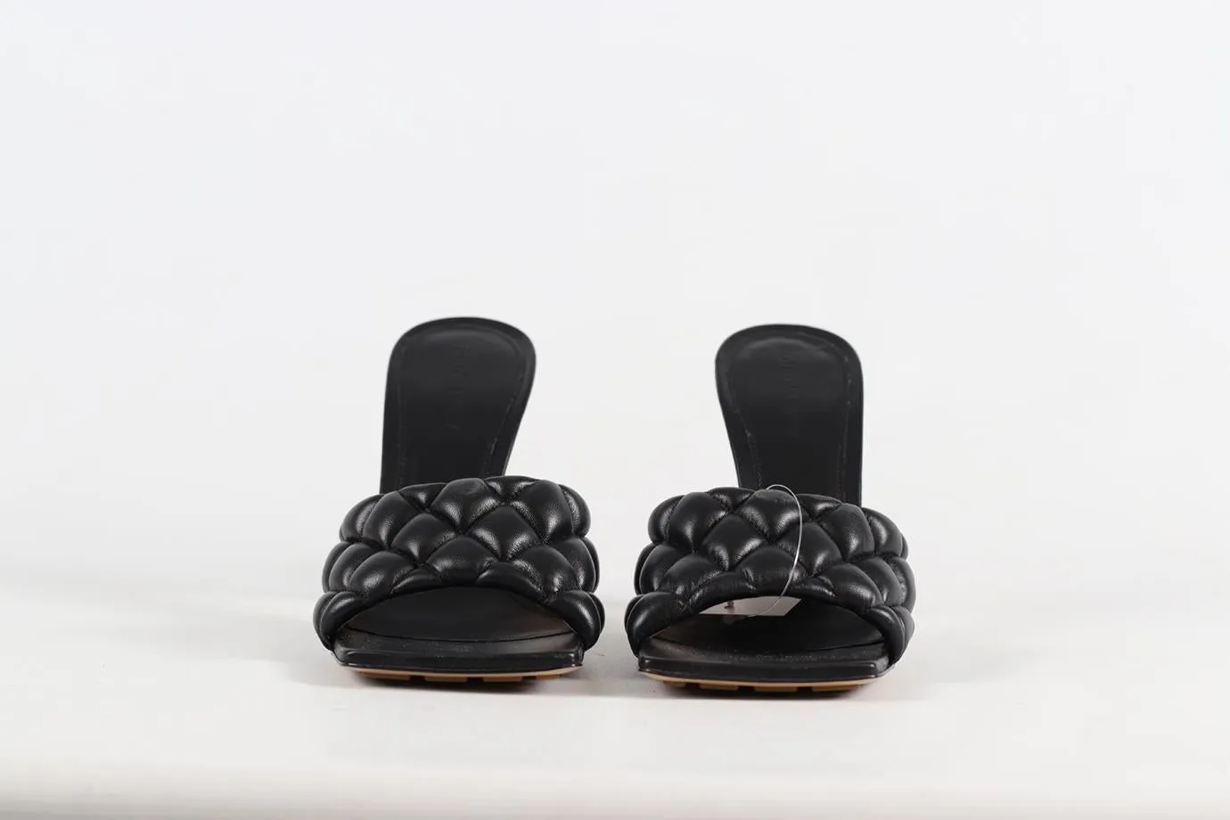 BOTTEGA VENETA QUILTED LEATHER MULES EU 39.5 UK 6.5 US 9.5