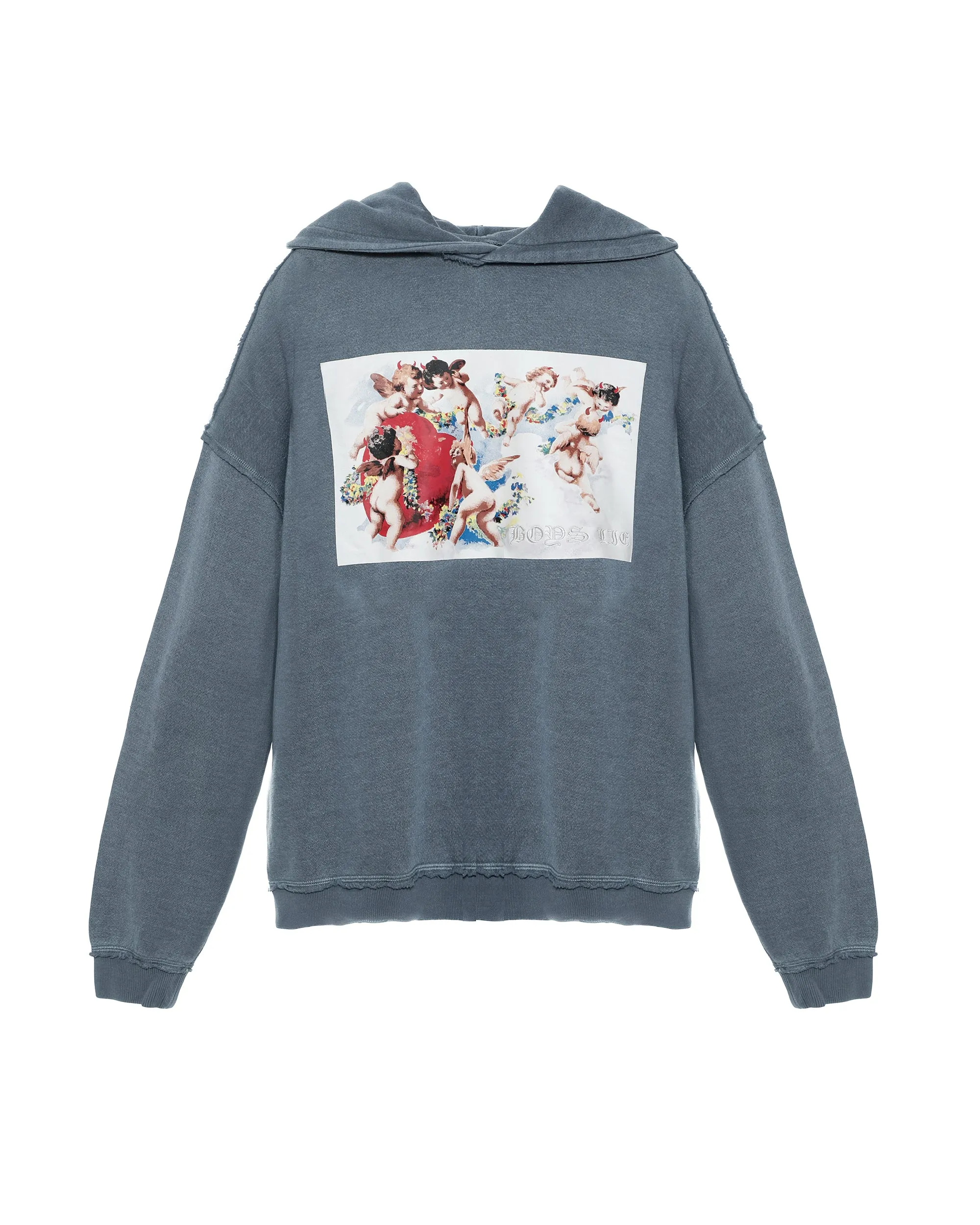 BOYS LIE Denim Hoodie