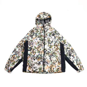 Build Up Jacket (Forest Olive Grounded Floral Print)