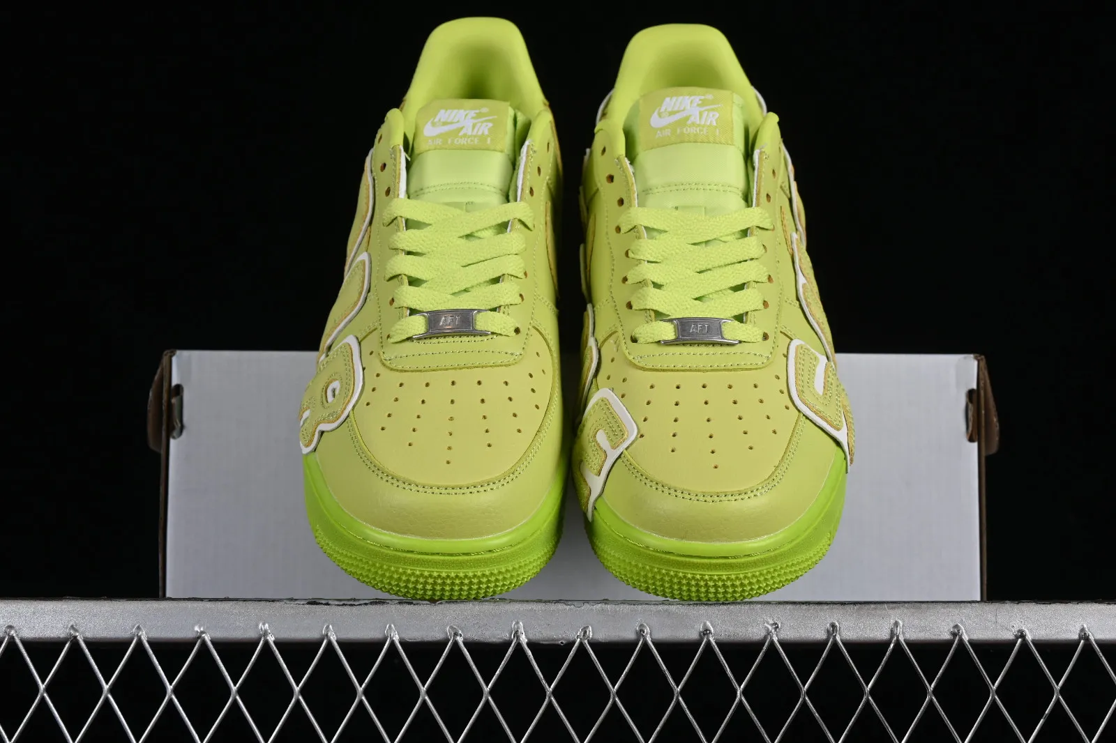 Cactus Plant Flea Market x Nike Air Force 1 07 Low Green Yellow White DC4457-300