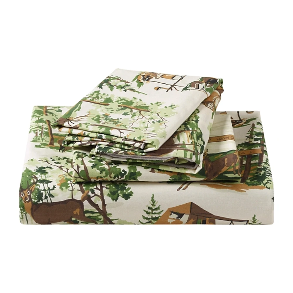 Camp Wandawega 4-pc Queen Sheet Set