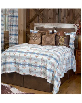 Carstens Home Wrangler Stack Rock Southwestern King Quilt - 3-Piece