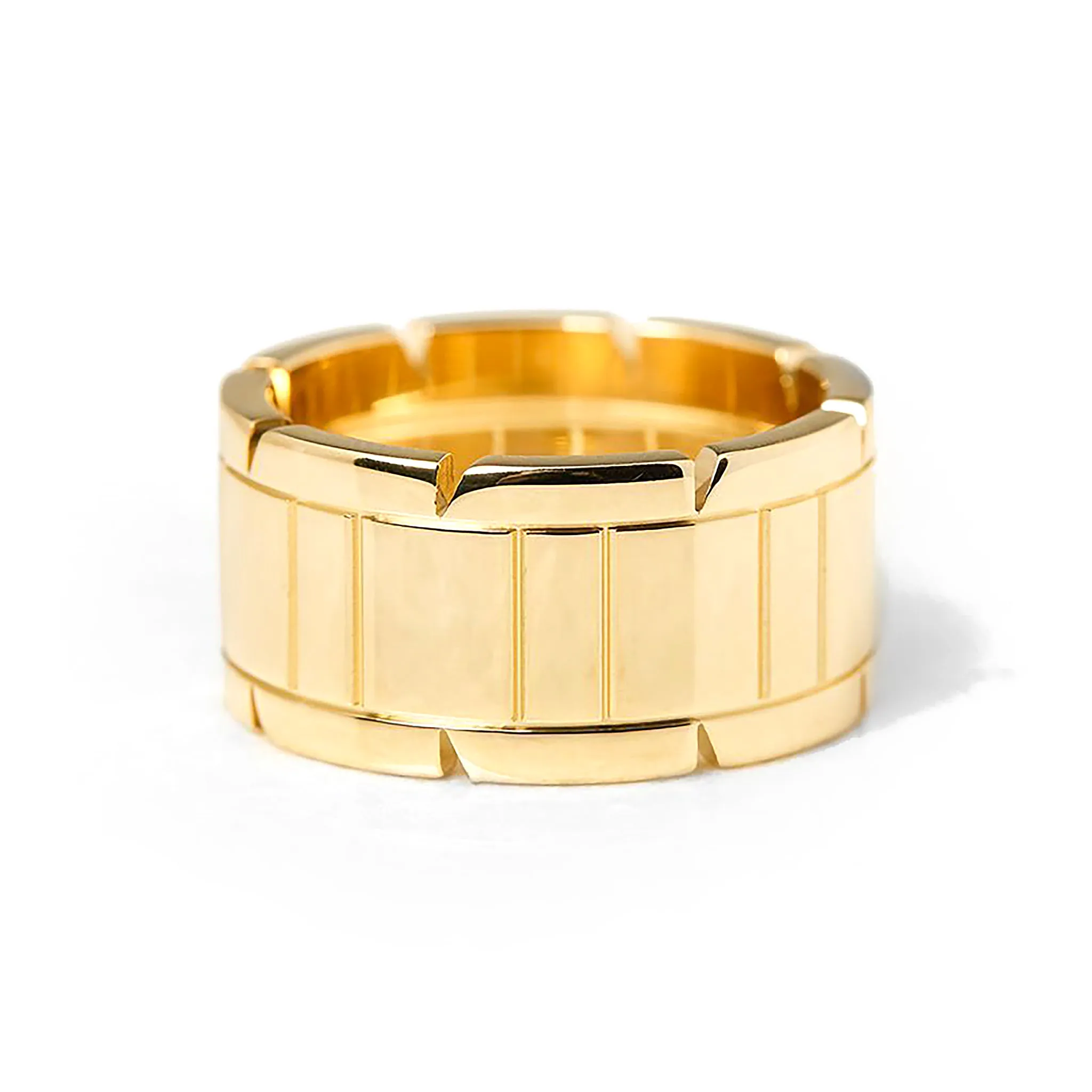 Cartier Tank Francaise Gold Ring