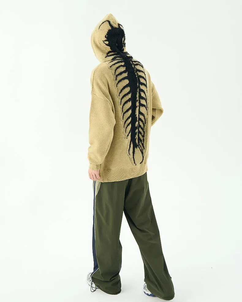 Centipede Knit Hoodie