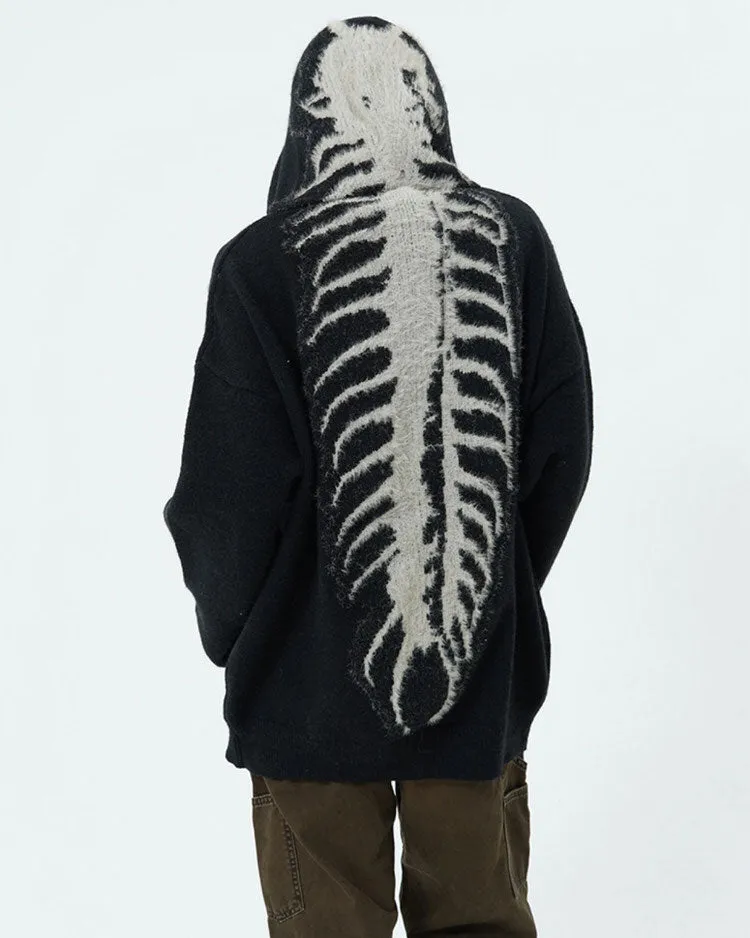 Centipede Knit Hoodie