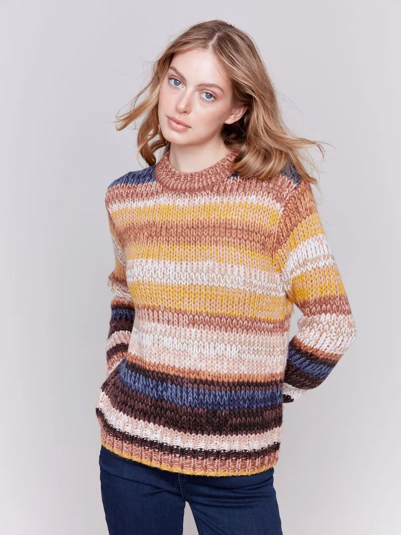 Charlie B Space Dye Yarn Sweater