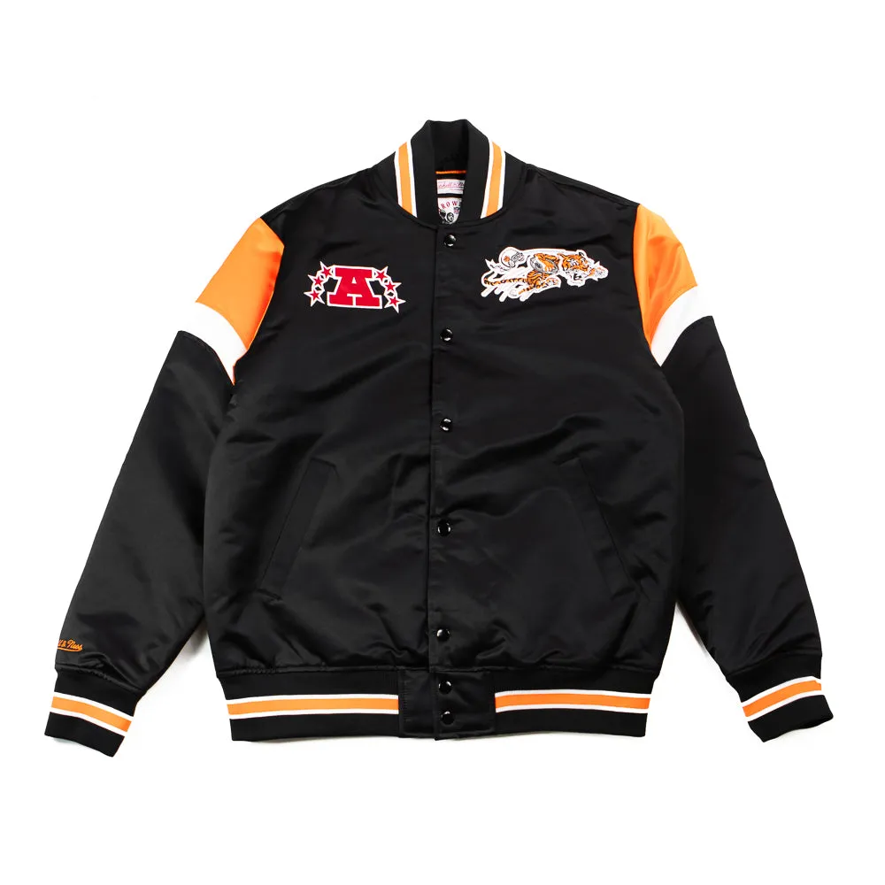 Cincinnati Bengals NFL Heavyweight Satin Jacket (Black)