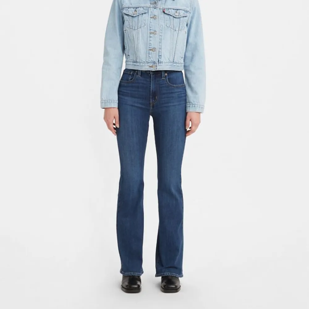 Classic Levi's Womens 726 High Rise Flare Jeans - Shop Now