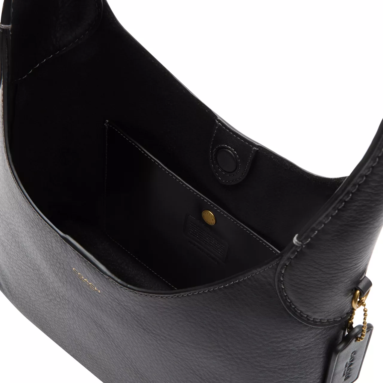 COACH Brooklyn Medium Shoulder Bag - Black