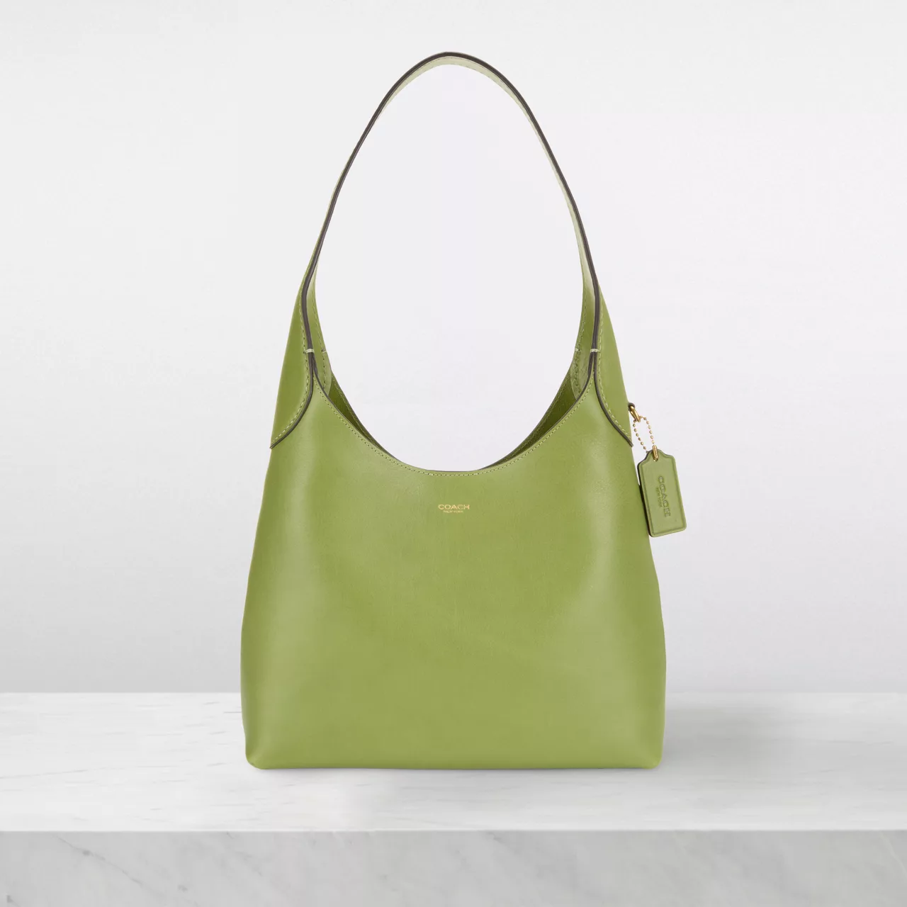 COACH Brooklyn Medium Shoulder Bag - Green