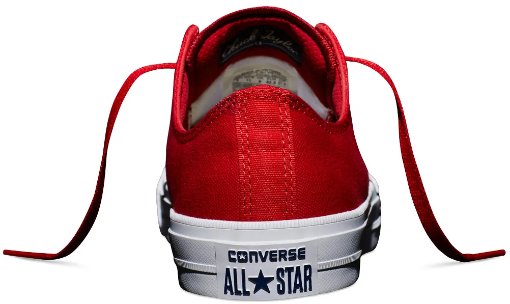 Converse Chuck Taylor II Low Top Salsa Red/White