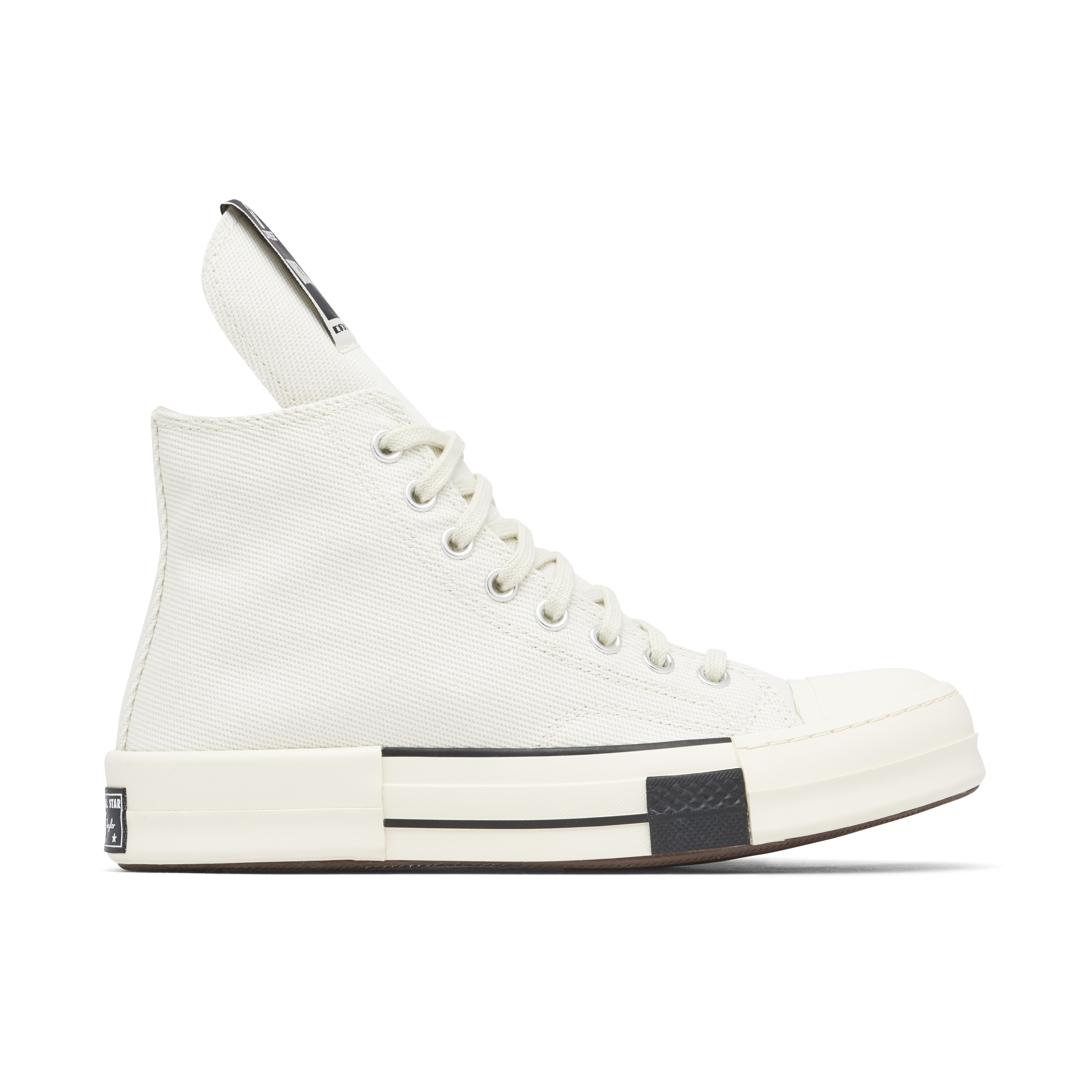 Converse DRKSTR Chuck Taylor All-Star 70 Ox x Rick Owens DRKSHDW White | 172346C | Laced