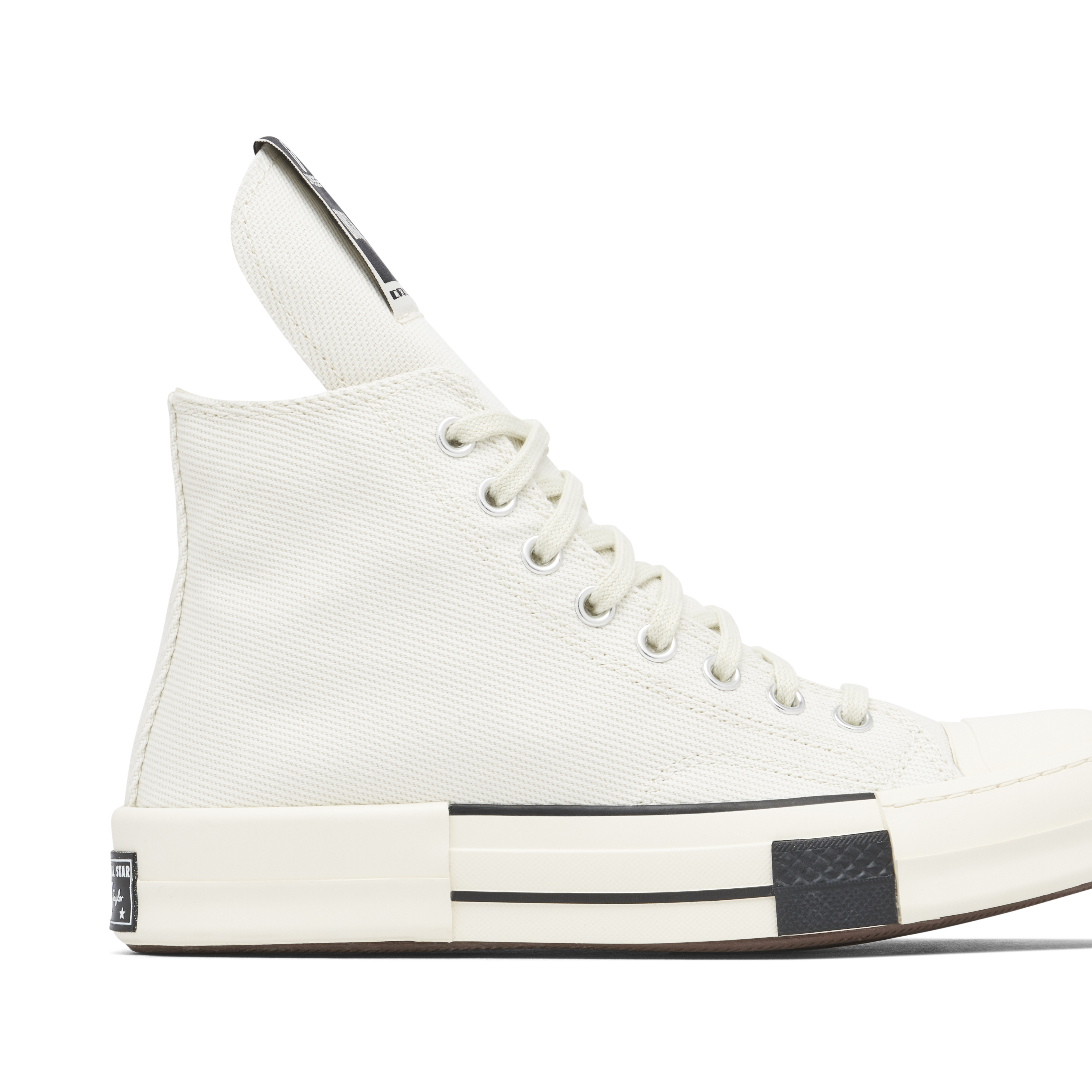 Converse DRKSTR Chuck Taylor All-Star 70 Ox x Rick Owens DRKSHDW White | 172346C | Laced