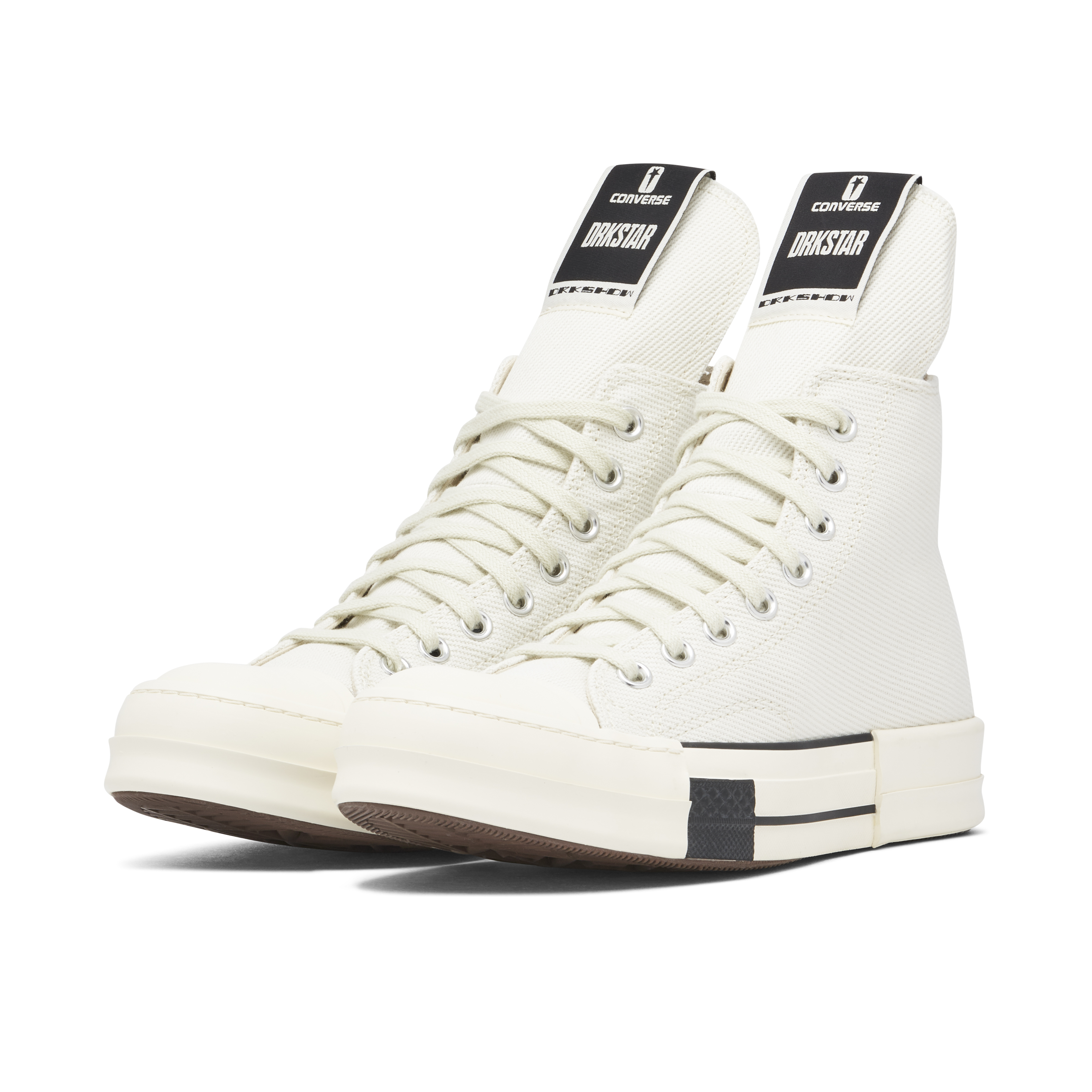 Converse DRKSTR Chuck Taylor All-Star 70 Ox x Rick Owens DRKSHDW White | 172346C | Laced