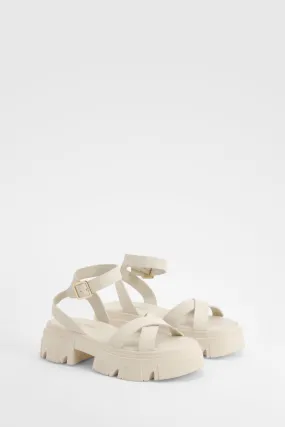 Crossover 2 Part Chunky Sandals