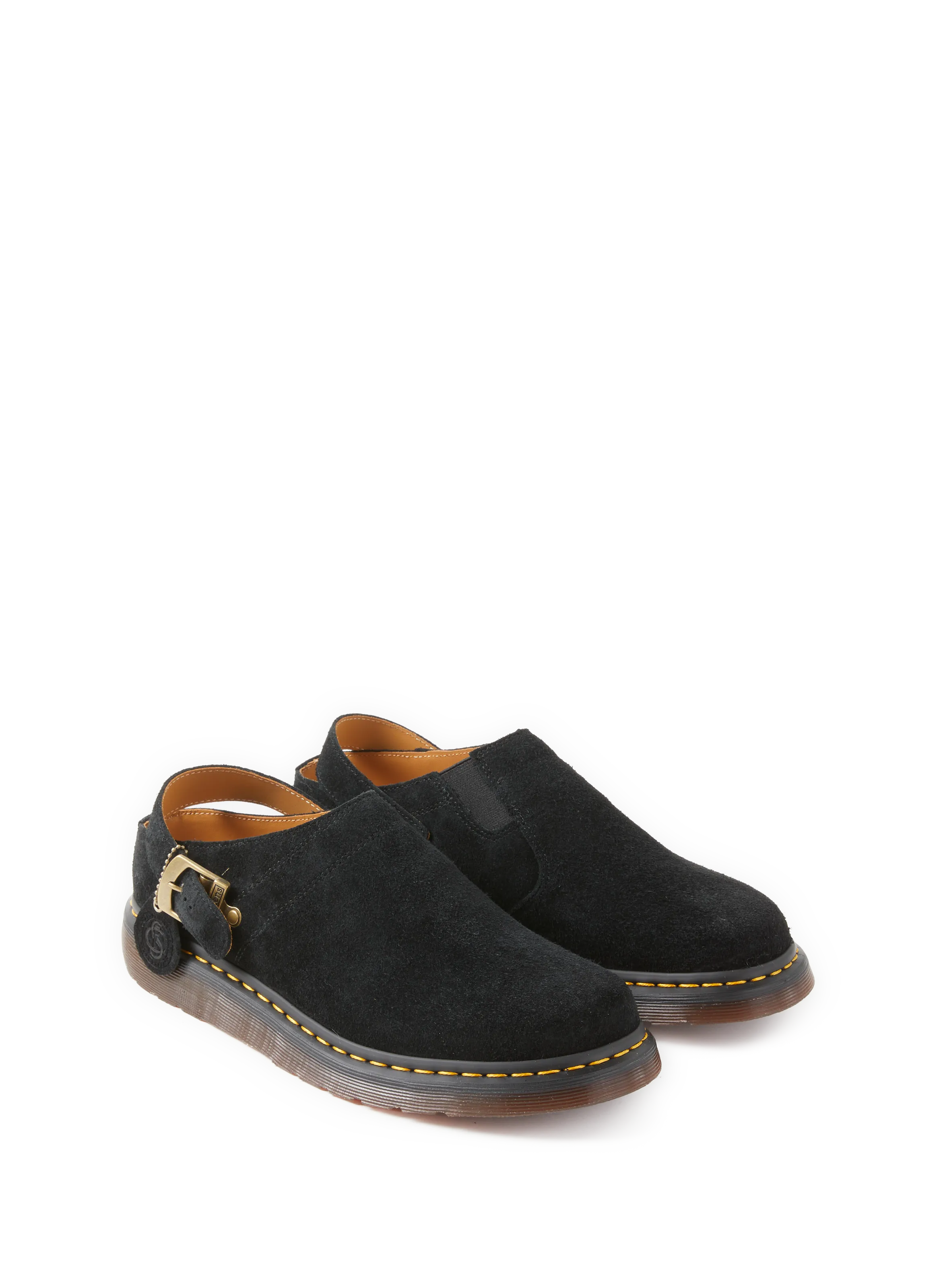 Dr. Martens  Faux suede leather mules - Black