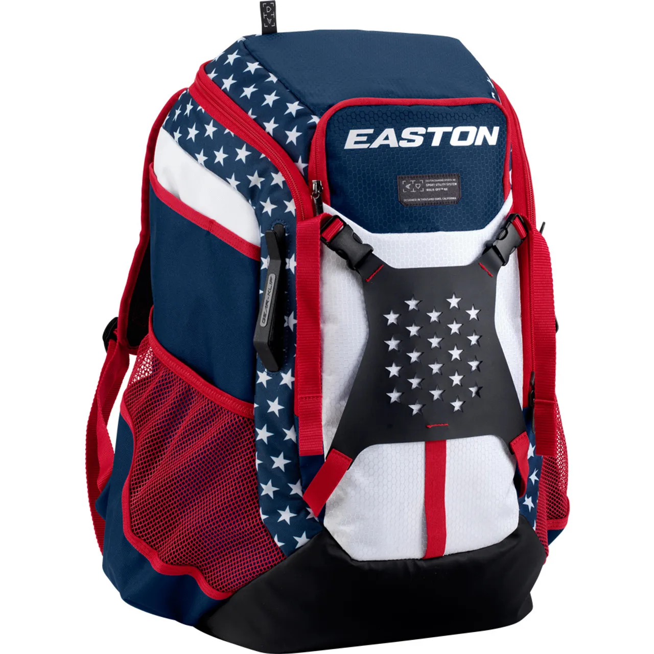 Easton Walk-Off NX Baseball & Softball Players Equipment Backpack USA Stars & Stripes