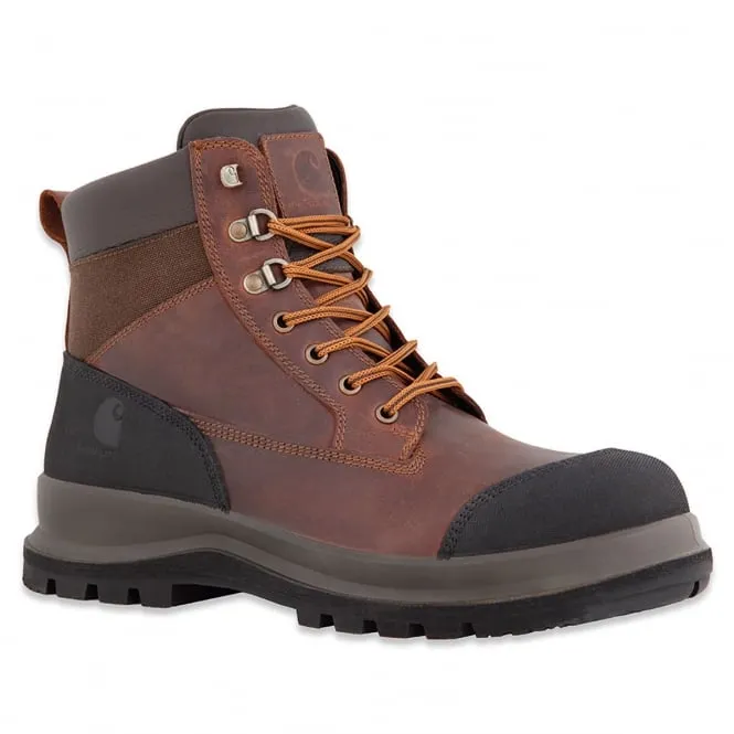 F702903 Detroit 6" S3 Mid Work Boot Dark Brown