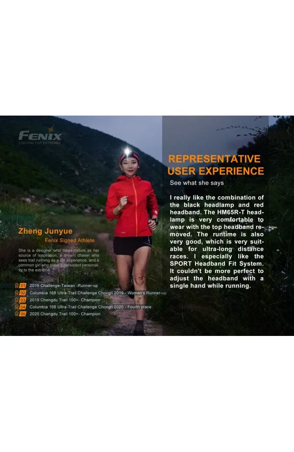 Fenix HM65R-T Run / Race Headlamp