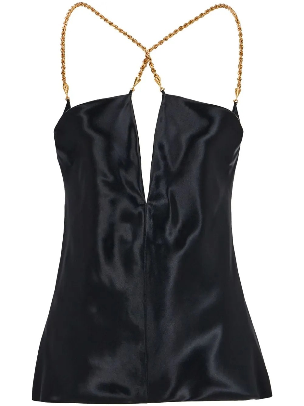 Ferragamo    Ferragamo Satin Sleeveless Top