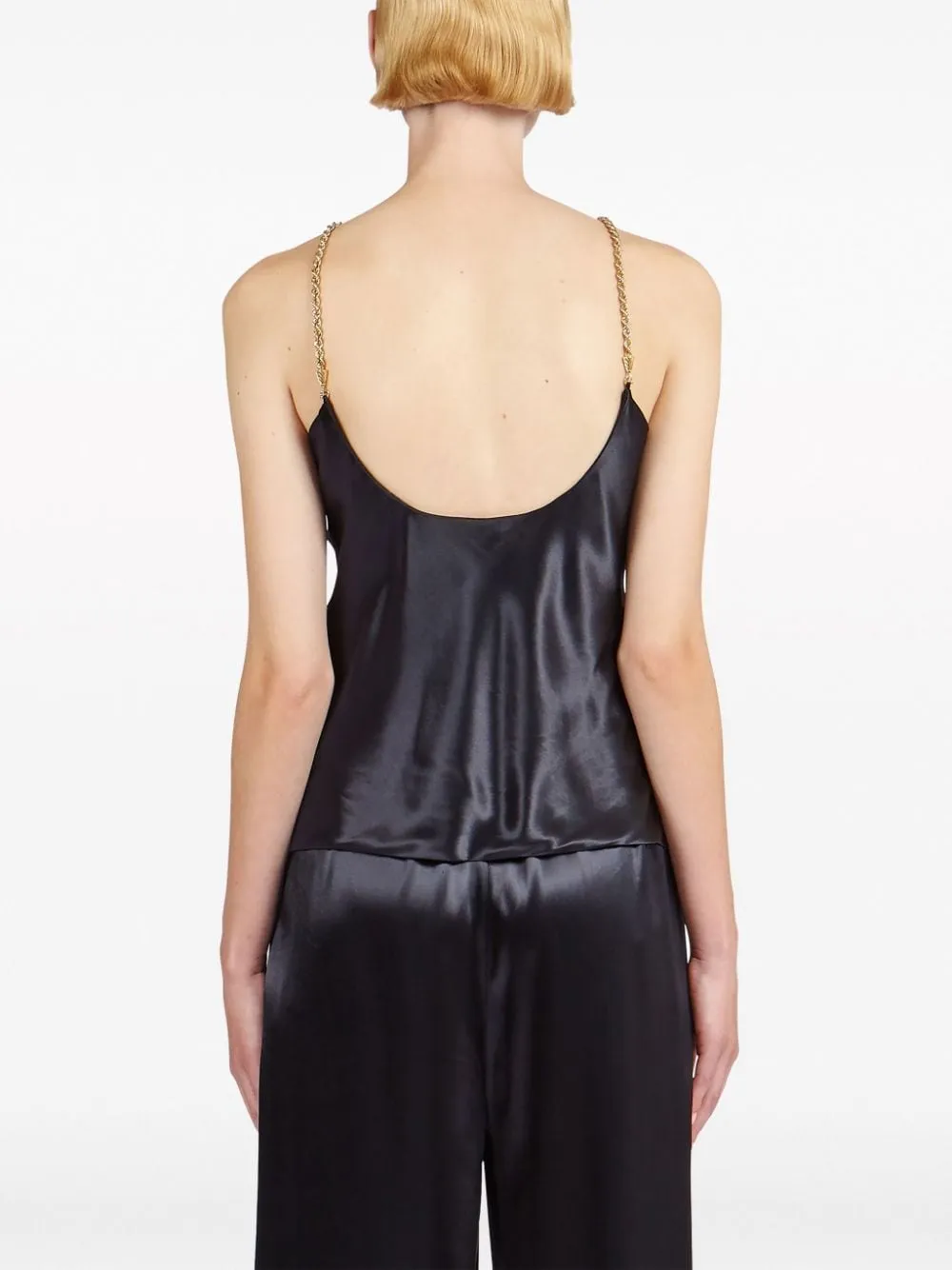 Ferragamo    Ferragamo Satin Sleeveless Top