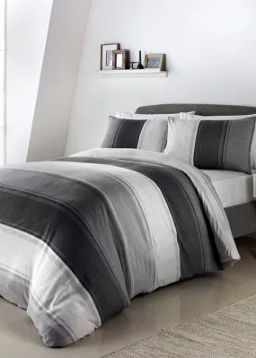 Fusion Betley Grey Duvet Cover Set