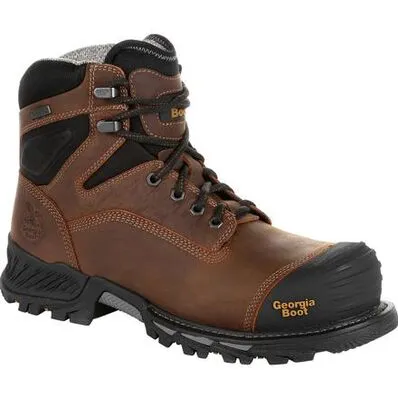 GEORGIA BOOT RUMBLER COMPOSITE TOE WATERPROOF WORK BOOT 8M