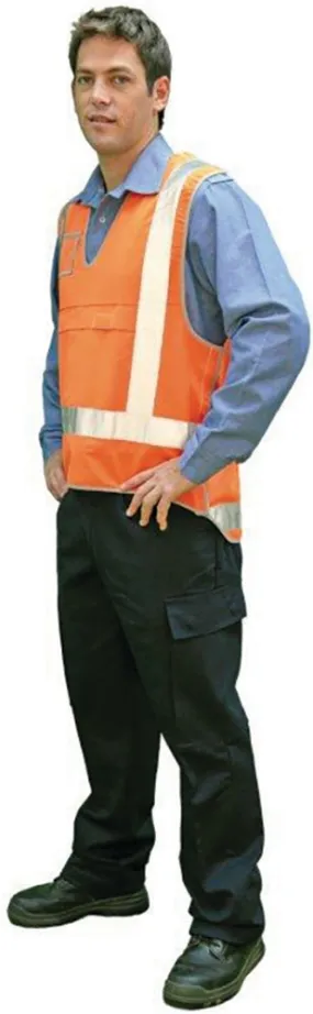 Glo-Safe - Vest - Unisex - Taped - VN68151ST - NSWR - Orange - S - VN68151STS