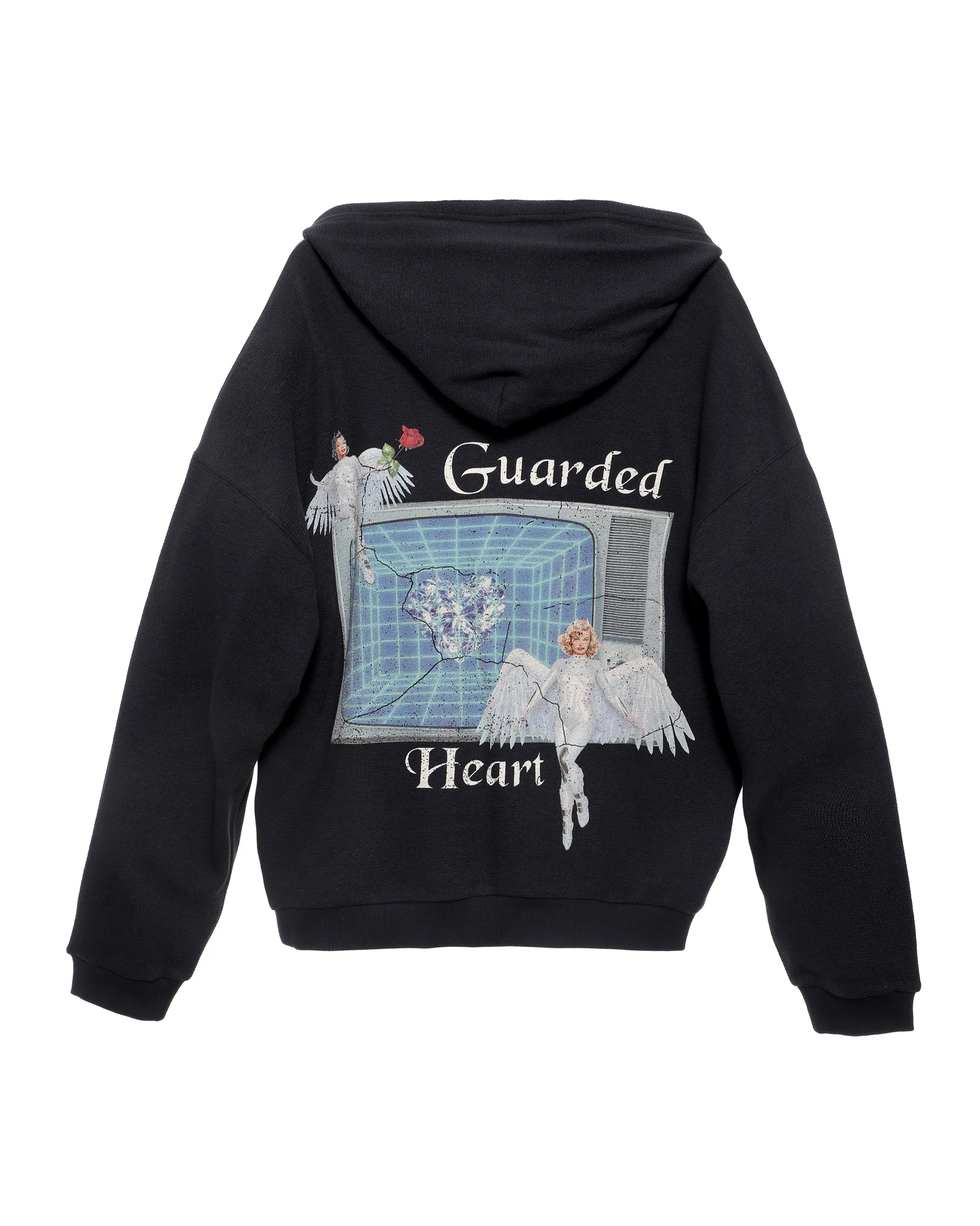 Guarded Angel Interlock Harley Zip-Up Hoodie