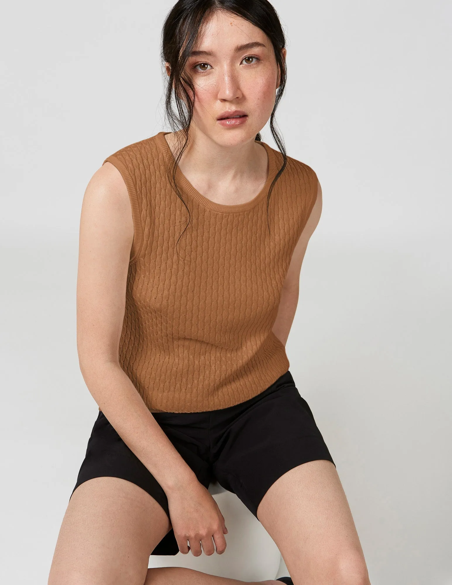 HAUT SANS MANCHES LAFAYETTE||LAFAYETTE SLEEVELESS TOP